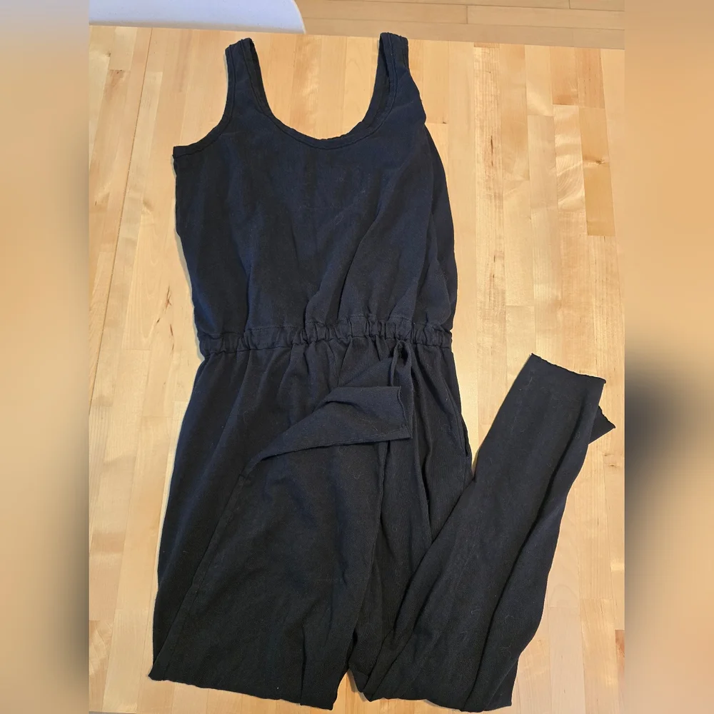 Frank & Eileen Jersey Jumpsuit Black Size Small